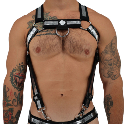 Harnais Body Illuminator Argent Breedwell