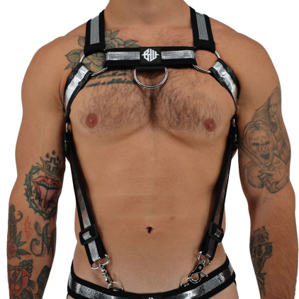 Harnais Body Illuminator Argent Breedwell