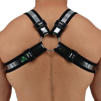 Harnais Body Illuminator Argent Breedwell