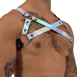 Breedwell Illuminator Bulldog Harness - Iridescent