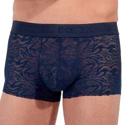 HOM Temptation Free Cut Lace Trunks - Navy