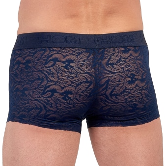 Boxer Temptation Free Cut Lace Bleu Marine HOM