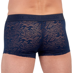 HOM Temptation Free Cut Lace Trunks - Navy
