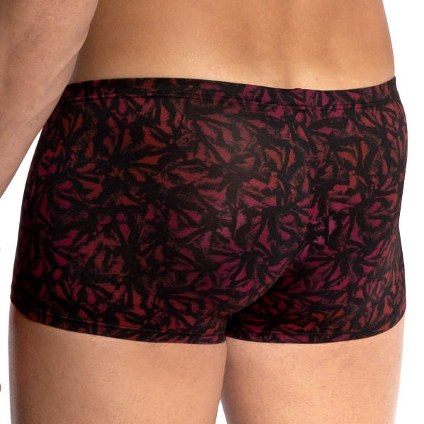 Boxer Minipants RED 2502 Noir - Rouge Olaf Benz
