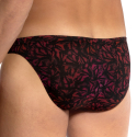 Slip Brazil RED 2502 Noir - Rouge Olaf Benz