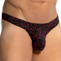 Olaf Benz RED 2502 Mini Thong - Black - Red
