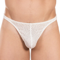 String Lor Mesh Beige Barcode