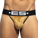 Jock Strap Velours Beige ES Collection