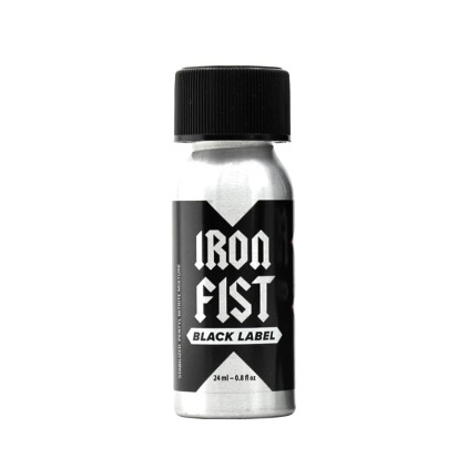 Poppers Iron Fist Black Label Pentyle - 24ml PWD Factory