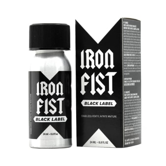 Poppers Iron Fist Black Label Pentyle - 24ml PWD Factory