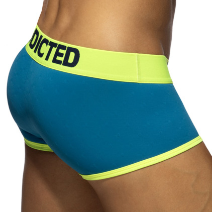 Shorty Swimderwear Push Up Dot Dot Dot Bleu Paon Addicted