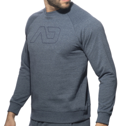 Addicted Recycled Cotton Sweater - Blue