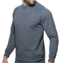 Sweat-Shirt Coton Recyclé Bleu Addicted