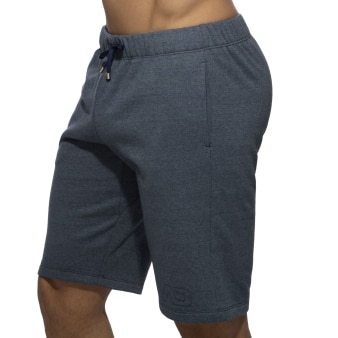 Short Coton Recyclé Bleu Addicted