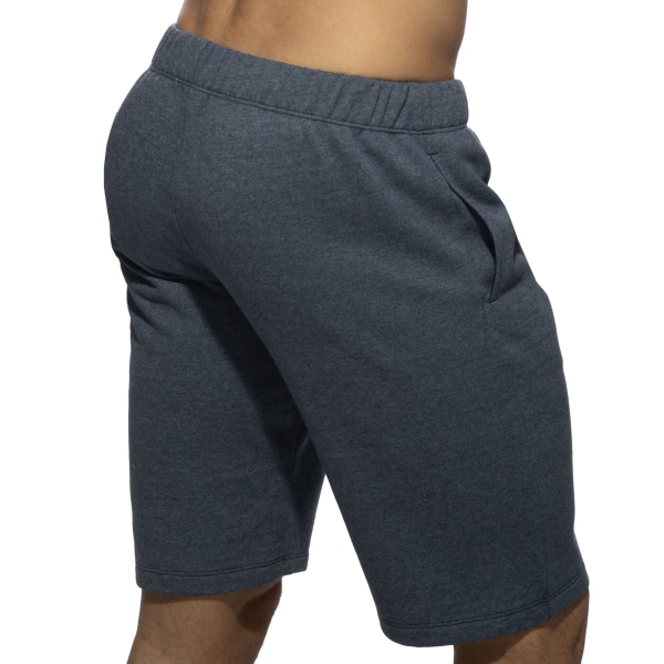 Short Coton Recyclé Bleu Addicted