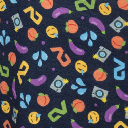 Addicted Emoji Shirt - Navy