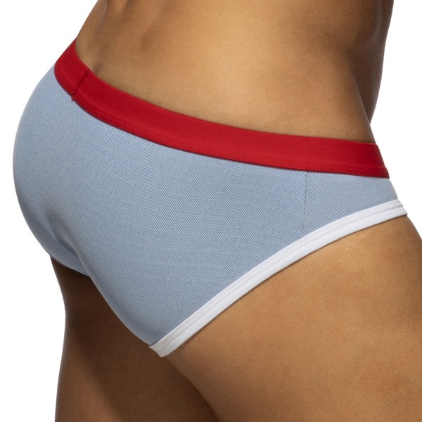 Slip Sport Jeans Piqué Bleu Addicted