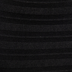 Addicted Horizontal Stripes Bikini Briefs - Black