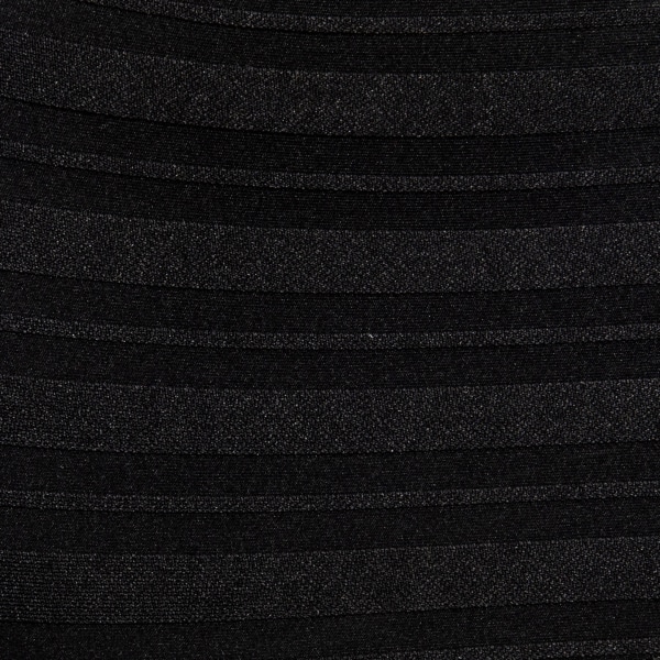 Addicted Horizontal Stripes Bikini Briefs - Black