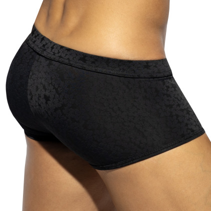 Boxer Court Daisy Flower Noir ES Collection