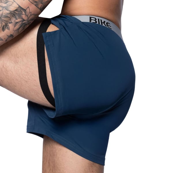 Short Jock Bleu Marine Bike