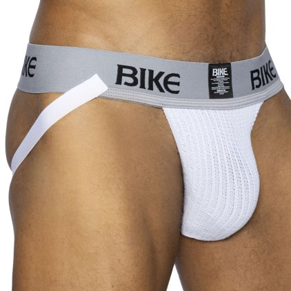 Jock Strap Classic Blanc Bike