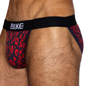 Slip Tanga Coton Léopard Bike