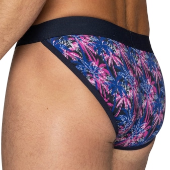 Slip Tanga Coton Palm Party Bike