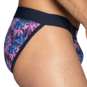 Bike Cotton Tanga Briefs - Palm Party