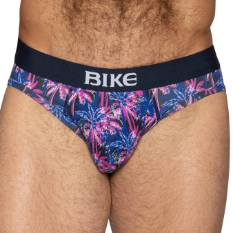 Bike Cotton Briefs - Palm Party