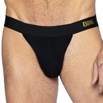 Slip Tanga Active Noir Bike