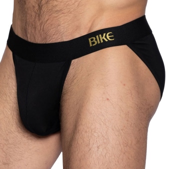 Slip Tanga Active Noir Bike