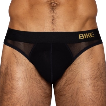 String Sexy Rib Noir Bike