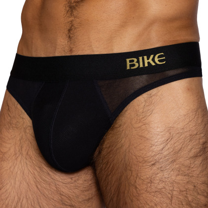 String Sexy Rib Noir Bike