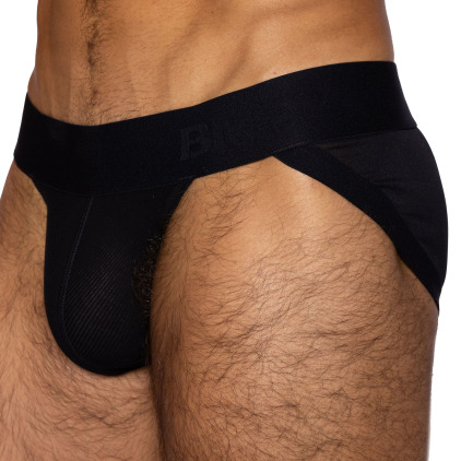 Slip Tanga Power Lift Mesh Noir Bike