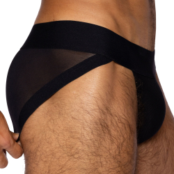 Slip Tanga Power Lift Mesh Noir Bike