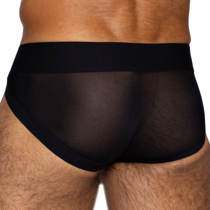 Slip Tanga Power Lift Mesh Noir Bike