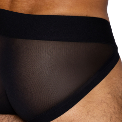 Slip Tanga Power Lift Mesh Noir Bike