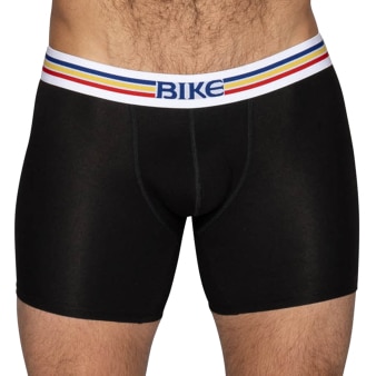 Boxer Long Coton Noir Bike