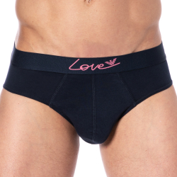 Emporio Armani Valentine's Day Briefs - Midnight Blue Plain