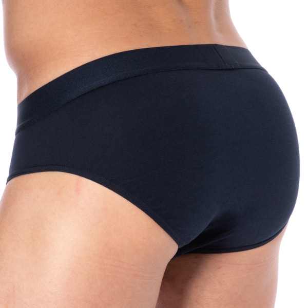 Emporio Armani Valentine's Day Briefs - Midnight Blue Plain