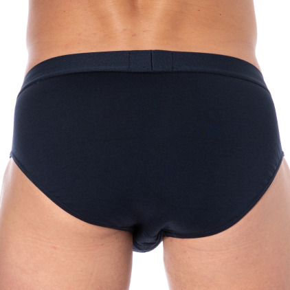 Slip Saint-Valentin Uni Bleu Nuit Emporio Armani