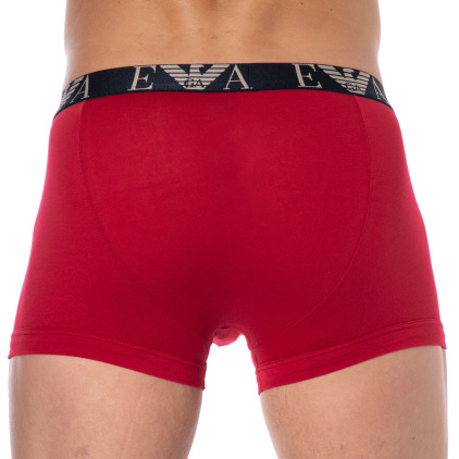 Boxer Bold Monogram Coton Rouge Emporio Armani