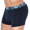 Boxer Bold Monogram Coton Marine - Bleu Emporio Armani