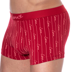 Boxer Saint-Valentin Imprimé Rouge Emporio Armani