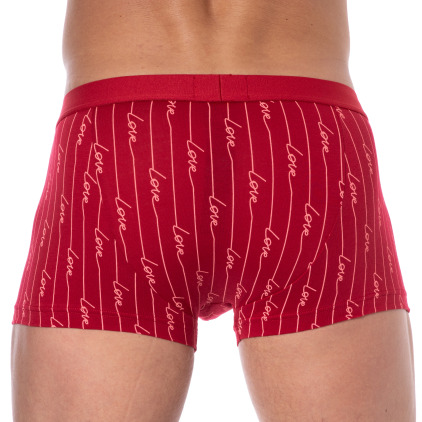 Boxer Saint-Valentin Imprimé Rouge Emporio Armani