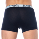 Boxer Bold Monogram Coton Marine - Gris Emporio Armani