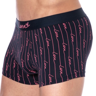 Boxer Saint-Valentin Imprimé Bleu Nuit Emporio Armani