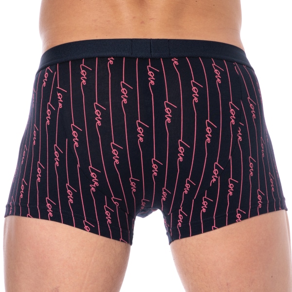 Boxer Saint-Valentin Imprimé Bleu Nuit Emporio Armani