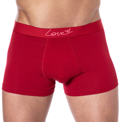 Boxer Saint-Valentin Uni Rouge Emporio Armani